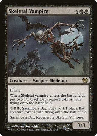 Skeletal Vampire [Duel Decks: Garruk vs. Liliana] | Tabernacle Games