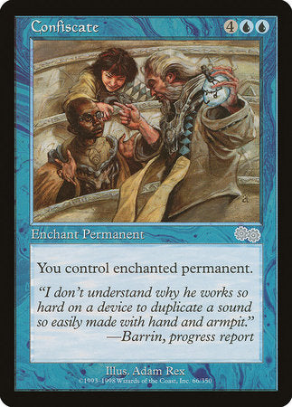 Confiscate [Urza's Saga] | Tabernacle Games