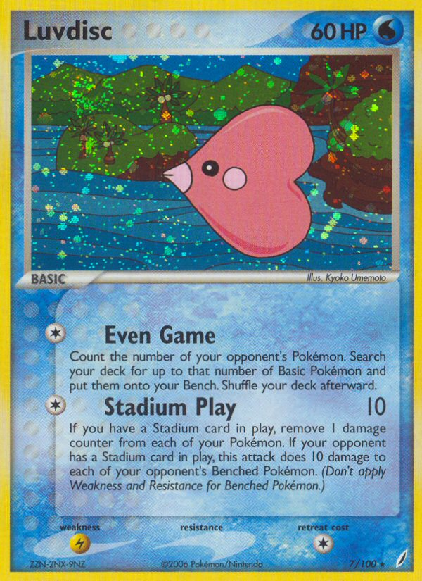 Luvdisc (7/100) [EX: Crystal Guardians] | Tabernacle Games