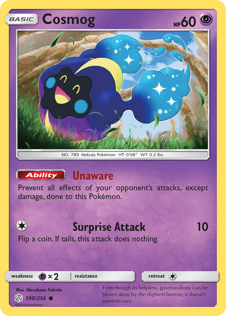 Cosmog (100/236) [Sun & Moon: Cosmic Eclipse] | Tabernacle Games