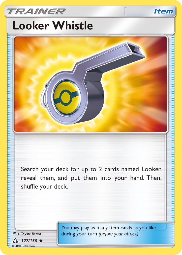 Looker Whistle (127/156) [Sun & Moon: Ultra Prism] | Tabernacle Games