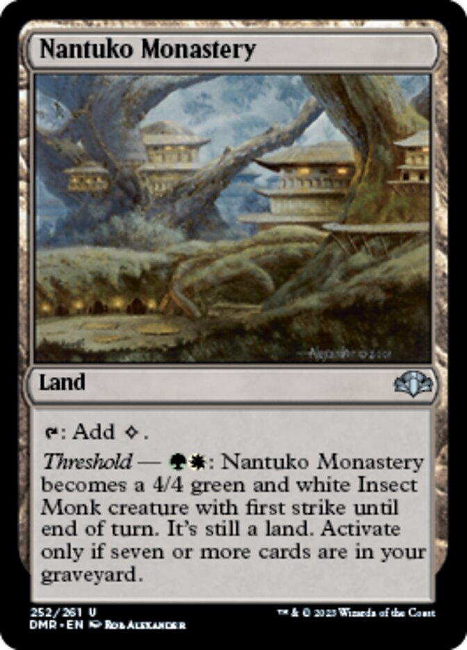 Nantuko Monastery [Dominaria Remastered] | Tabernacle Games