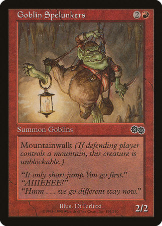 Goblin Spelunkers [Urza's Saga] | Tabernacle Games