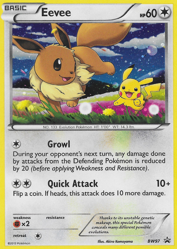 Eevee (BW97) [Black & White: Black Star Promos] | Tabernacle Games