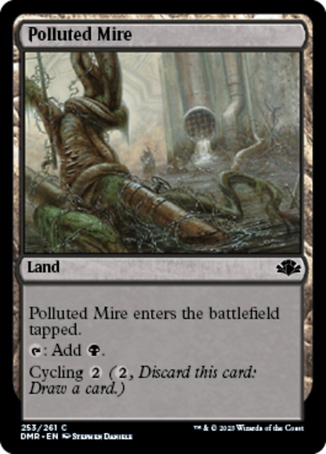 Polluted Mire [Dominaria Remastered] | Tabernacle Games