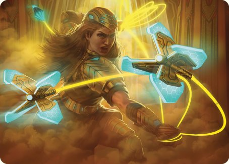 Bladehold War-Whip Art Card [Phyrexia: All Will Be One Art Series] | Tabernacle Games