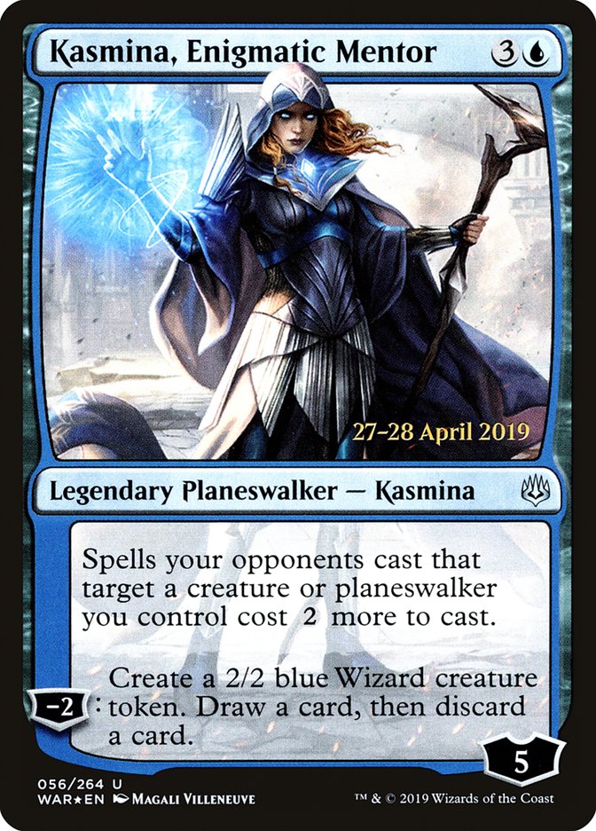 Kasmina, Enigmatic Mentor  [War of the Spark Prerelease Promos] | Tabernacle Games