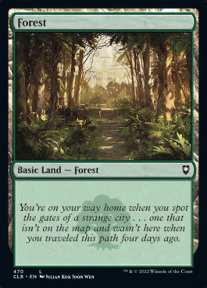 Forest (470) [Commander Legends: Battle for Baldur's Gate] | Tabernacle Games