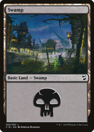 Swamp (300) [Commander 2018] | Tabernacle Games