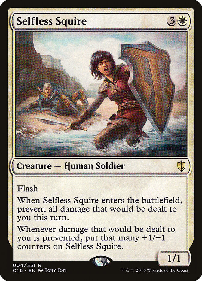 Selfless Squire [Commander 2016] | Tabernacle Games