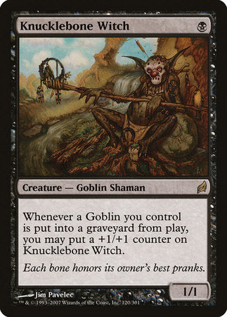 Knucklebone Witch [Lorwyn] | Tabernacle Games