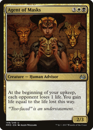 Agent of Masks [Modern Masters 2017] | Tabernacle Games