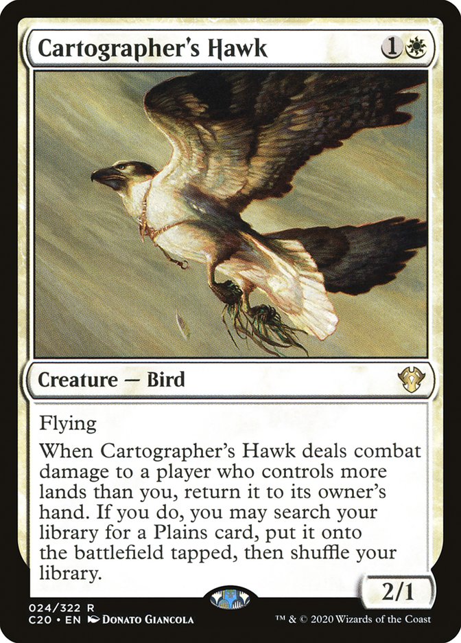 Cartographer's Hawk [Commander 2020] | Tabernacle Games