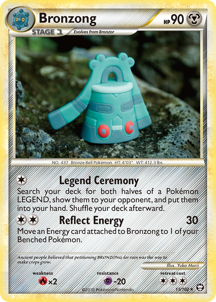 Bronzong (15/102) [HeartGold & SoulSilver: Triumphant] | Tabernacle Games