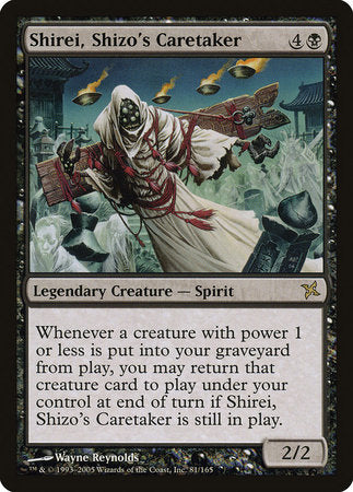 Shirei, Shizo's Caretaker [Betrayers of Kamigawa] | Tabernacle Games
