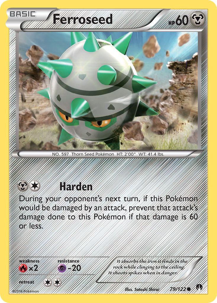 Ferroseed (79/122) [XY: BREAKpoint] | Tabernacle Games