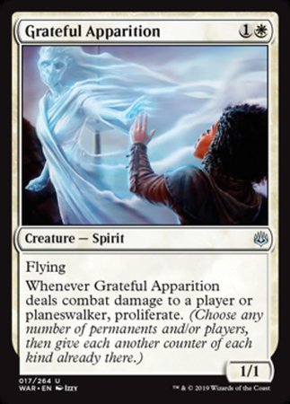 Grateful Apparition [War of the Spark] | Tabernacle Games