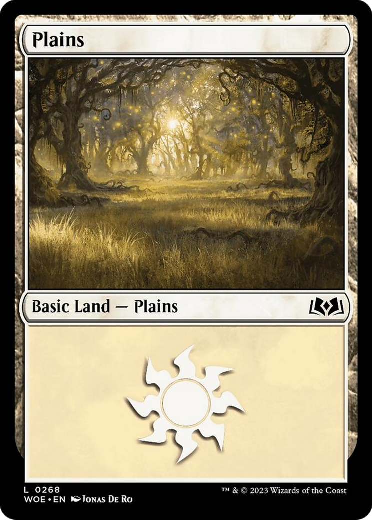 Plains (0268) [Wilds of Eldraine] | Tabernacle Games