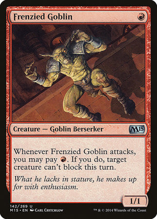 Frenzied Goblin [Magic 2015] | Tabernacle Games