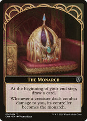 Golem // The Monarch Token [Commander Legends Tokens] | Tabernacle Games