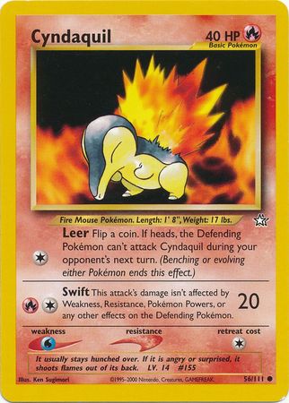 Cyndaquil (56/111) [Neo Genesis Unlimited] | Tabernacle Games