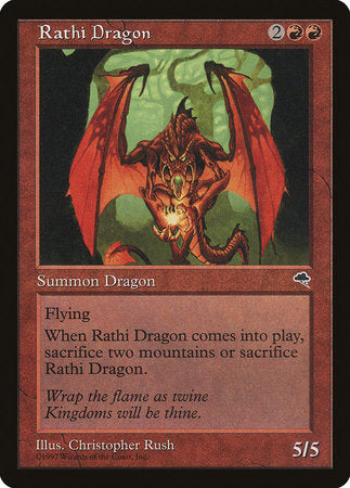 Rathi Dragon [Tempest] | Tabernacle Games