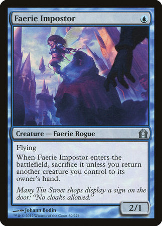 Faerie Impostor [Return to Ravnica] | Tabernacle Games