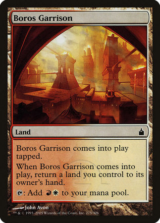 Boros Garrison [Ravnica: City of Guilds] | Tabernacle Games