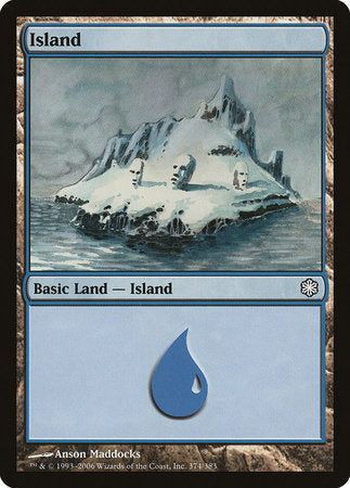 Island (374) [Coldsnap Theme Decks] | Tabernacle Games