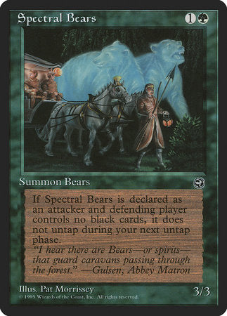 Spectral Bears [Homelands] | Tabernacle Games