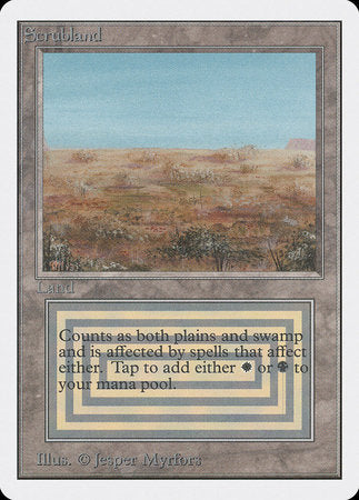 Scrubland [Unlimited Edition] | Tabernacle Games