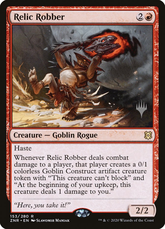 Relic Robber (Promo Pack) [Zendikar Rising Promos] | Tabernacle Games