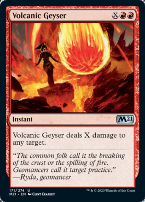 Volcanic Geyser [Core Set 2021] | Tabernacle Games