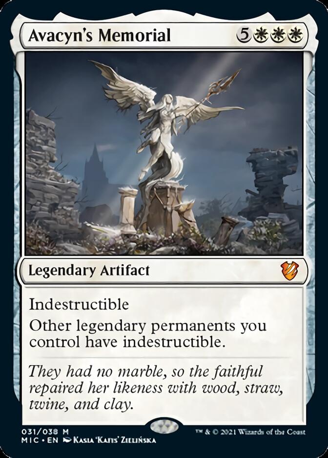 Avacyn's Memorial [Innistrad: Midnight Hunt Commander] | Tabernacle Games