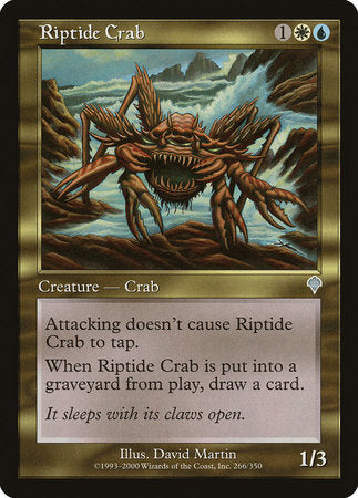 Riptide Crab [Invasion] | Tabernacle Games