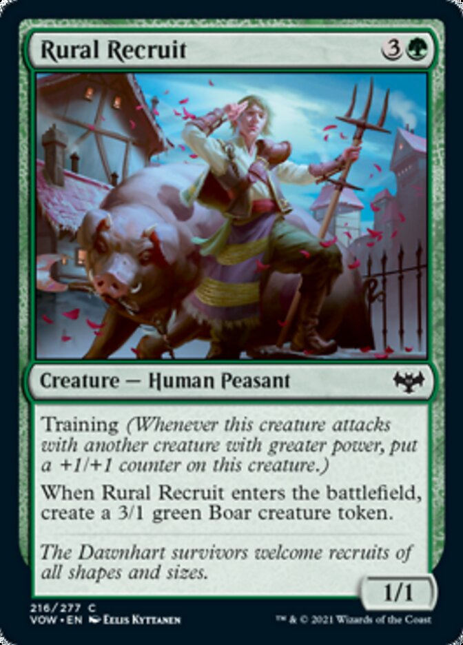 Rural Recruit [Innistrad: Crimson Vow] | Tabernacle Games