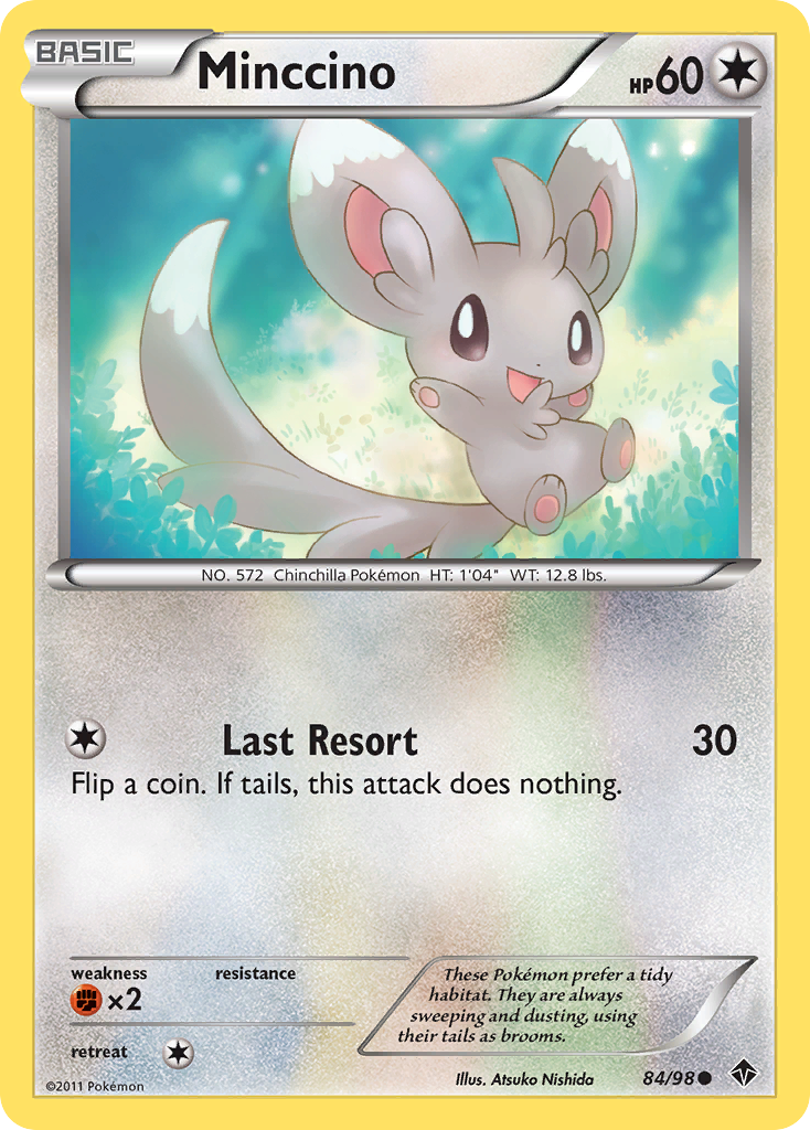 Minccino (84/98) [Black & White: Emerging Powers] | Tabernacle Games