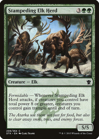 Stampeding Elk Herd [Dragons of Tarkir] | Tabernacle Games