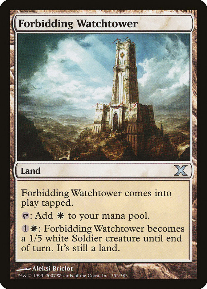 Forbidding Watchtower [Tenth Edition] | Tabernacle Games