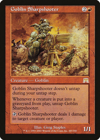 Goblin Sharpshooter [Onslaught] | Tabernacle Games