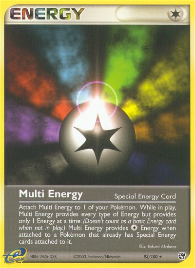 Multi Energy (93/100) [EX: Sandstorm] | Tabernacle Games
