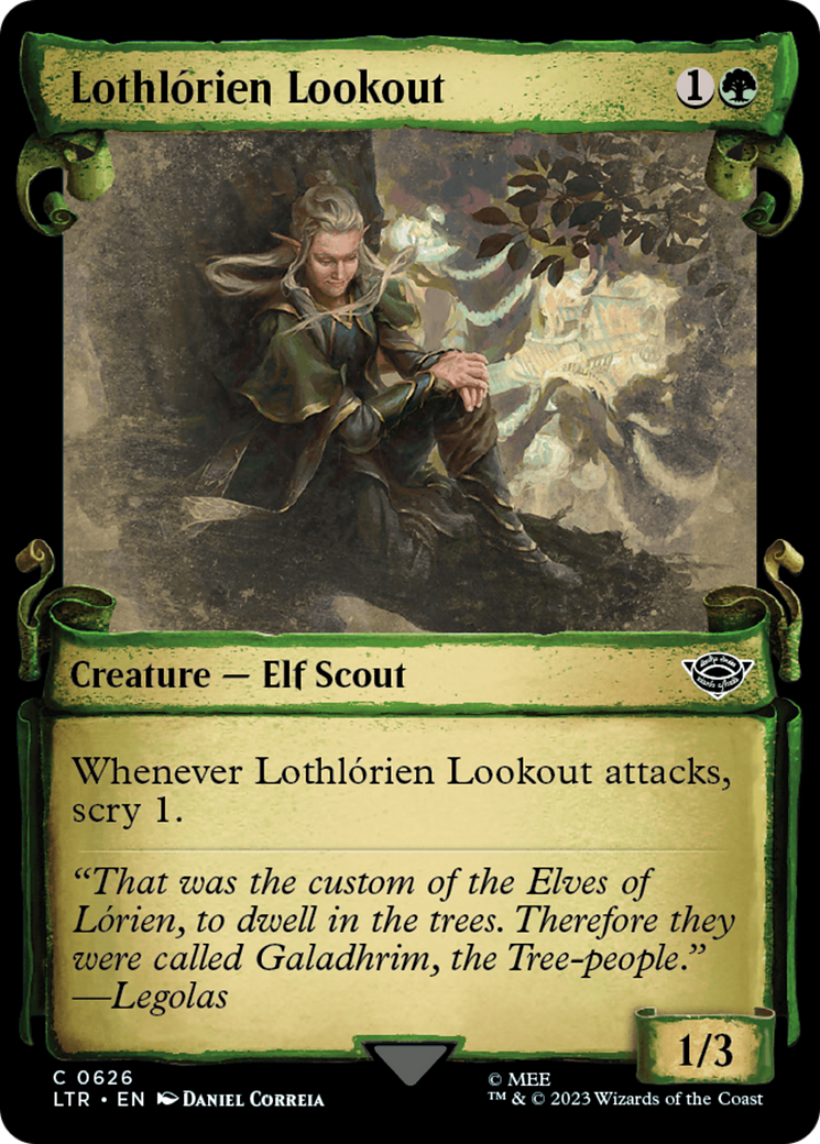 Lothlorien Lookout [The Lord of the Rings: Tales of Middle-Earth Showcase Scrolls] | Tabernacle Games