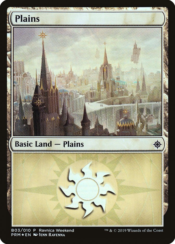 Plains (B03) [Ravnica Allegiance Guild Kit] | Tabernacle Games