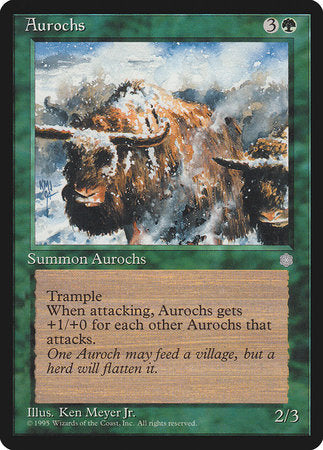 Aurochs [Ice Age] | Tabernacle Games