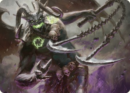 Archfiend of Despair Art Card [Commander Masters Art Series] | Tabernacle Games