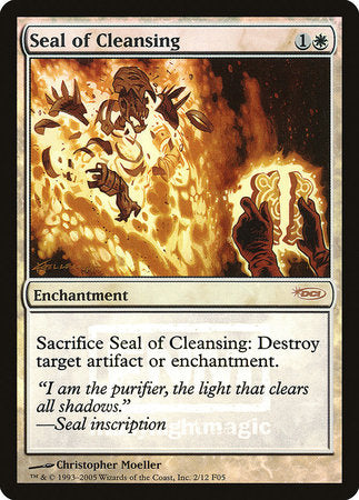 Seal of Cleansing [Friday Night Magic 2005] | Tabernacle Games