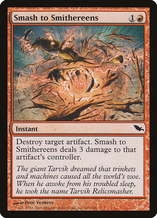 Smash to Smithereens [Shadowmoor] | Tabernacle Games
