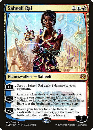 Saheeli Rai [Kaladesh Promos] | Tabernacle Games