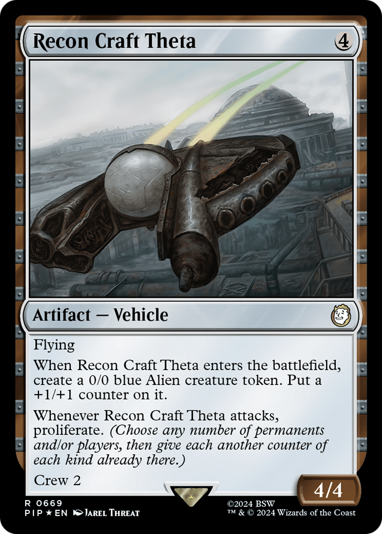 Recon Craft Theta (Surge Foil) [Fallout] | Tabernacle Games