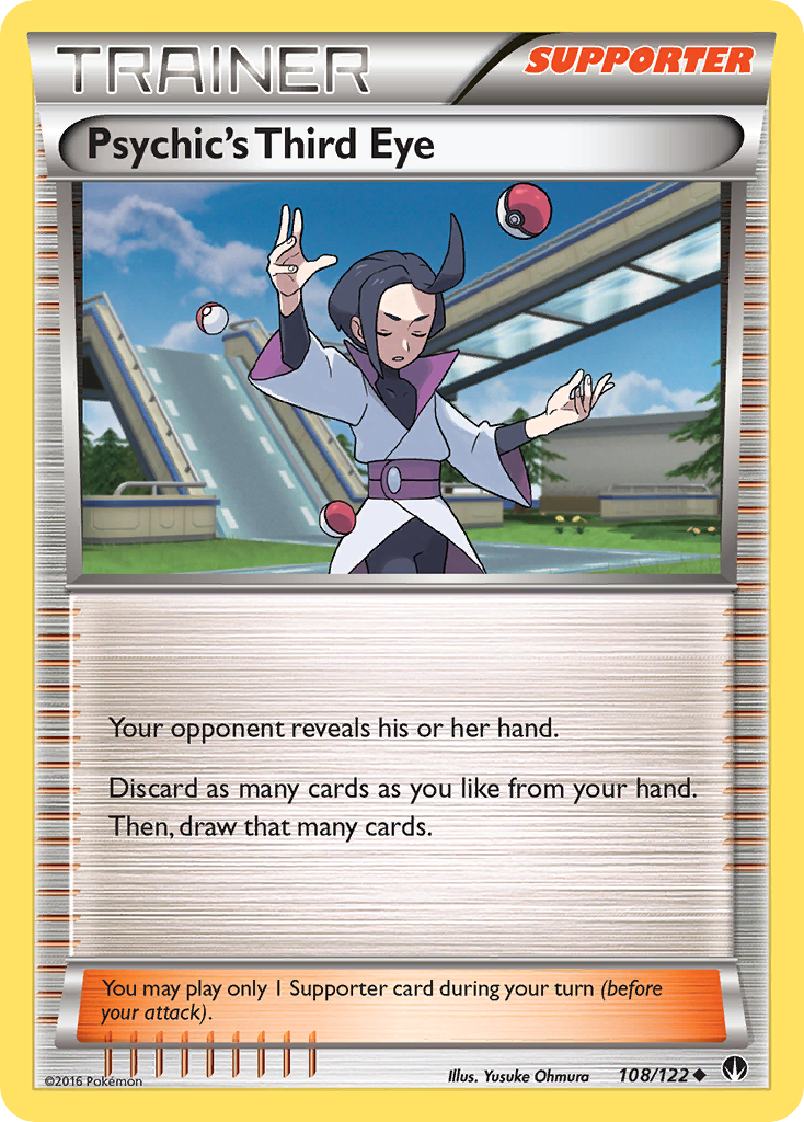 Psychic's Third Eye (108/122) [XY: BREAKpoint] | Tabernacle Games